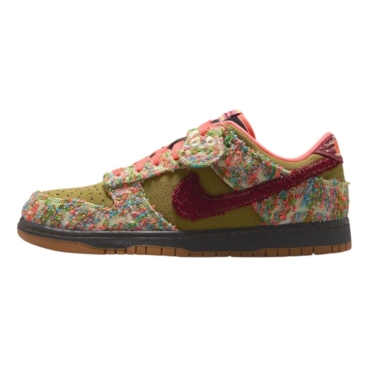 Nike Dunk Low “Panda-Monium Green Curry Multi-Color”
