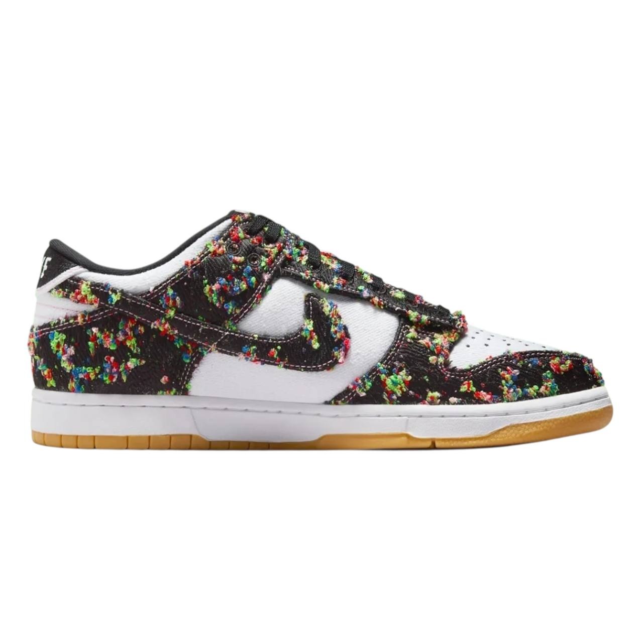 Nike Dunk Low “Panda-Monium White Black Multi-Color”