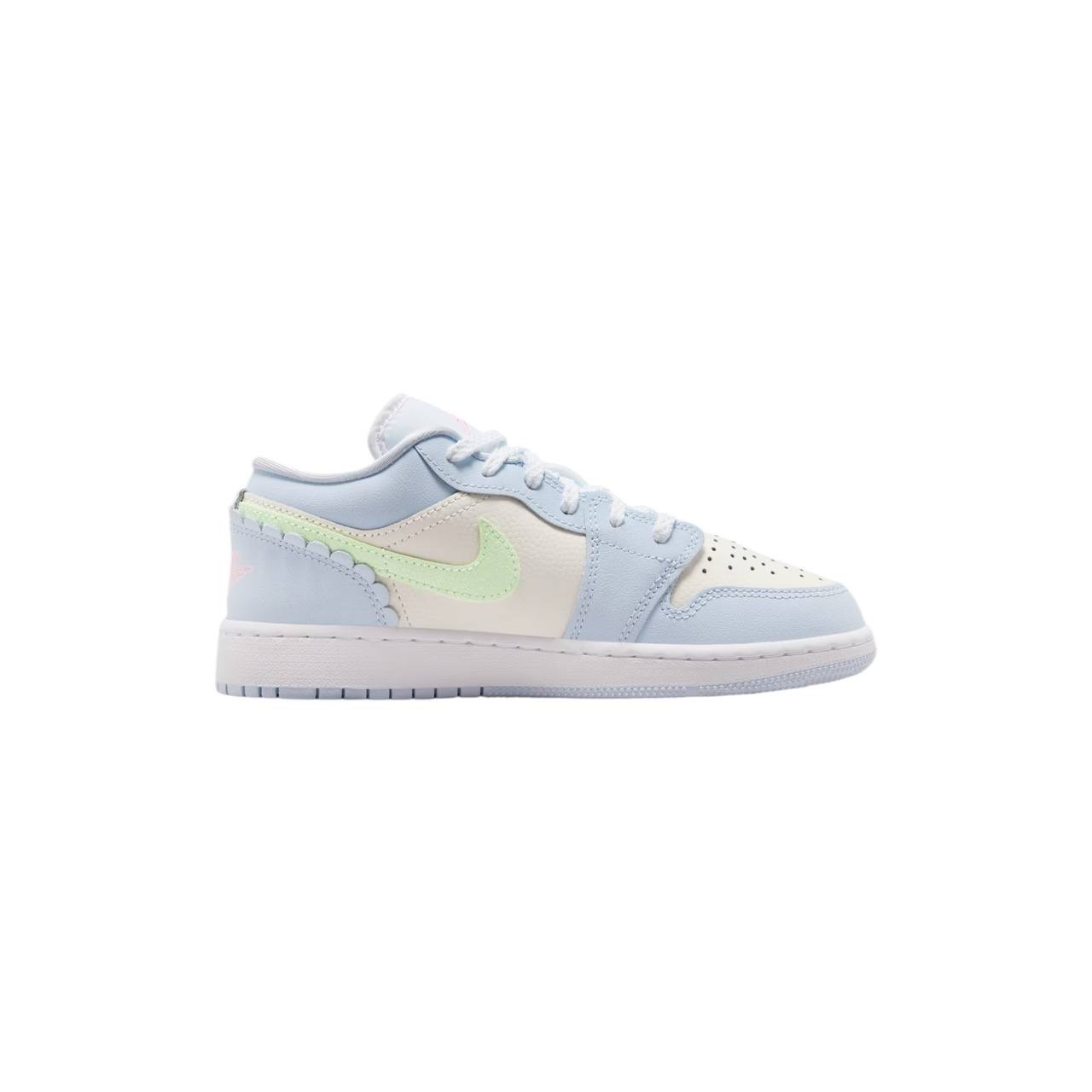 Jordan 1 Low SE Half Blue Sail Vapor Green
