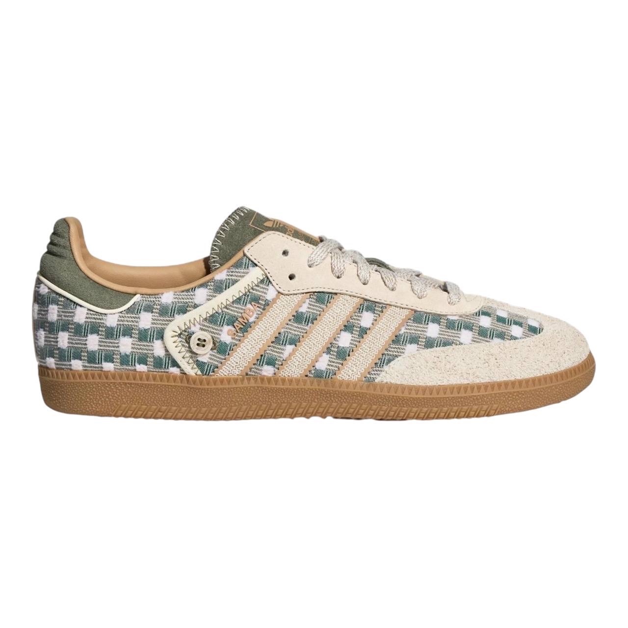 Adidas Samba OG Woven “Orbit Green Cream White”